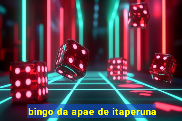 bingo da apae de itaperuna